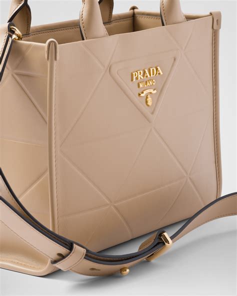 prada symbole bag mini|Mini Prada Symbole Leather Bag With Stitching.